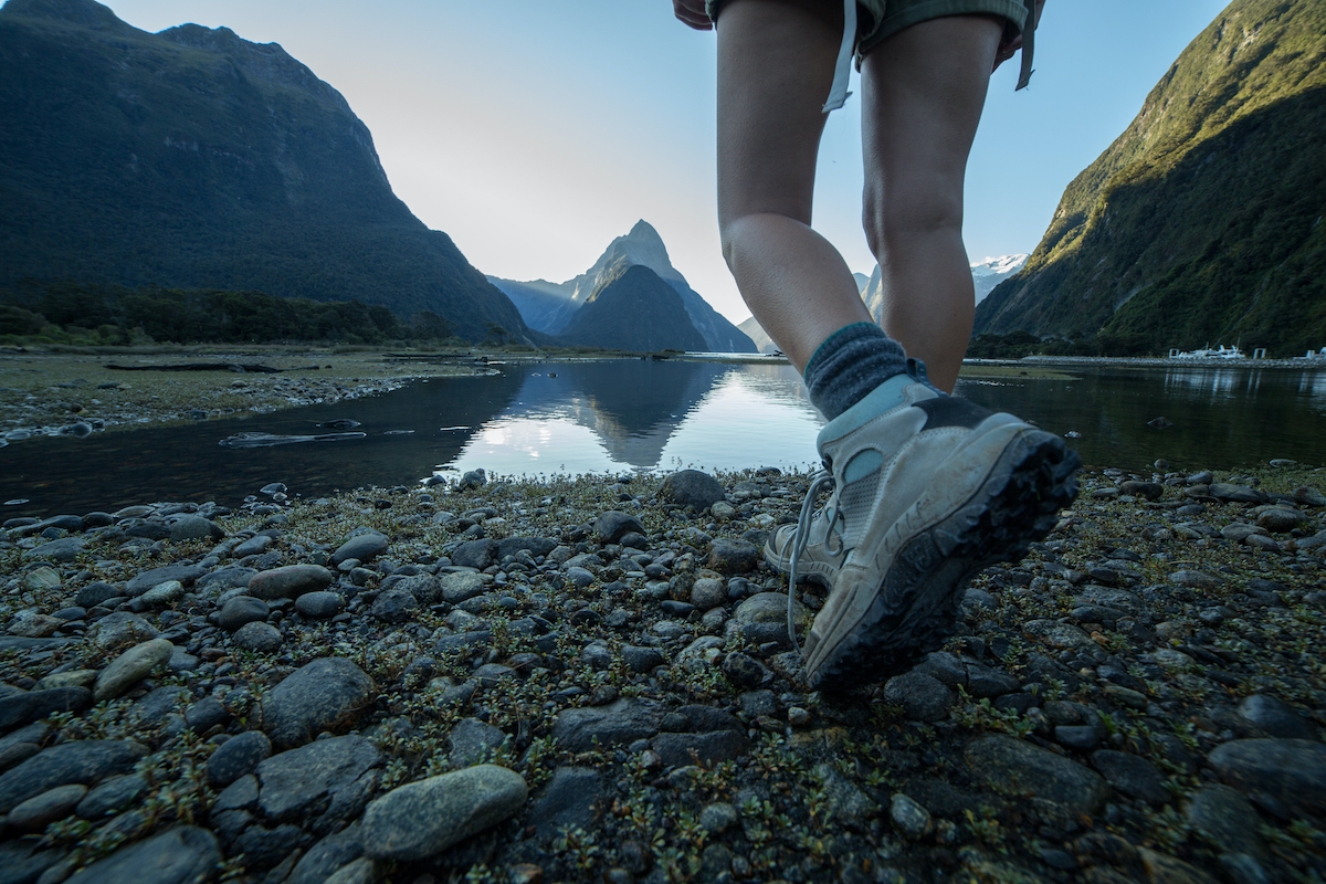 Hiking in Milford Sounds