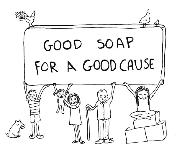 Introducing good soap for a good cause - healthier fundraising