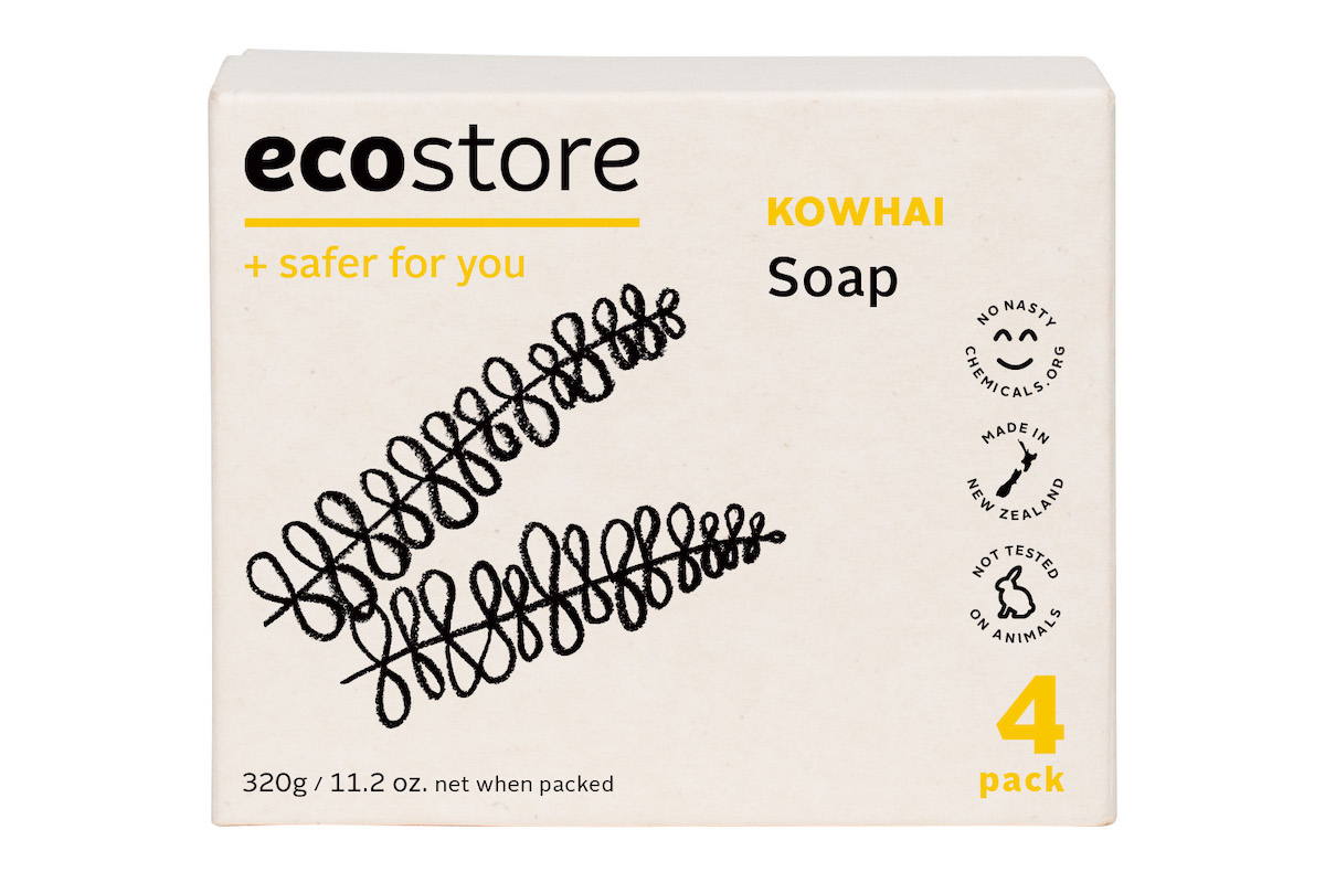 Our new kowhai and multi-pack soap