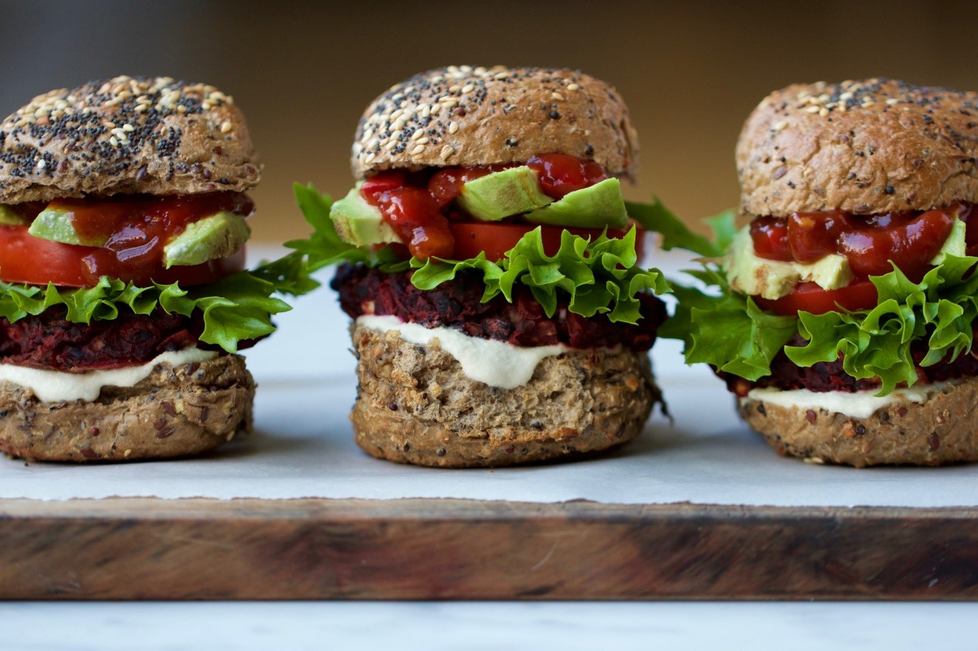 Buffy-Ellen Gill's meatless burger favourite