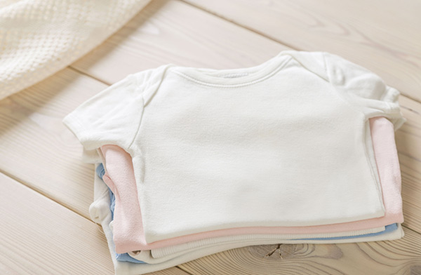 Caring for baby clothes in the laundry