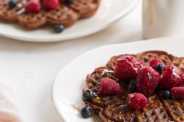 Megan May's choc waffle treat