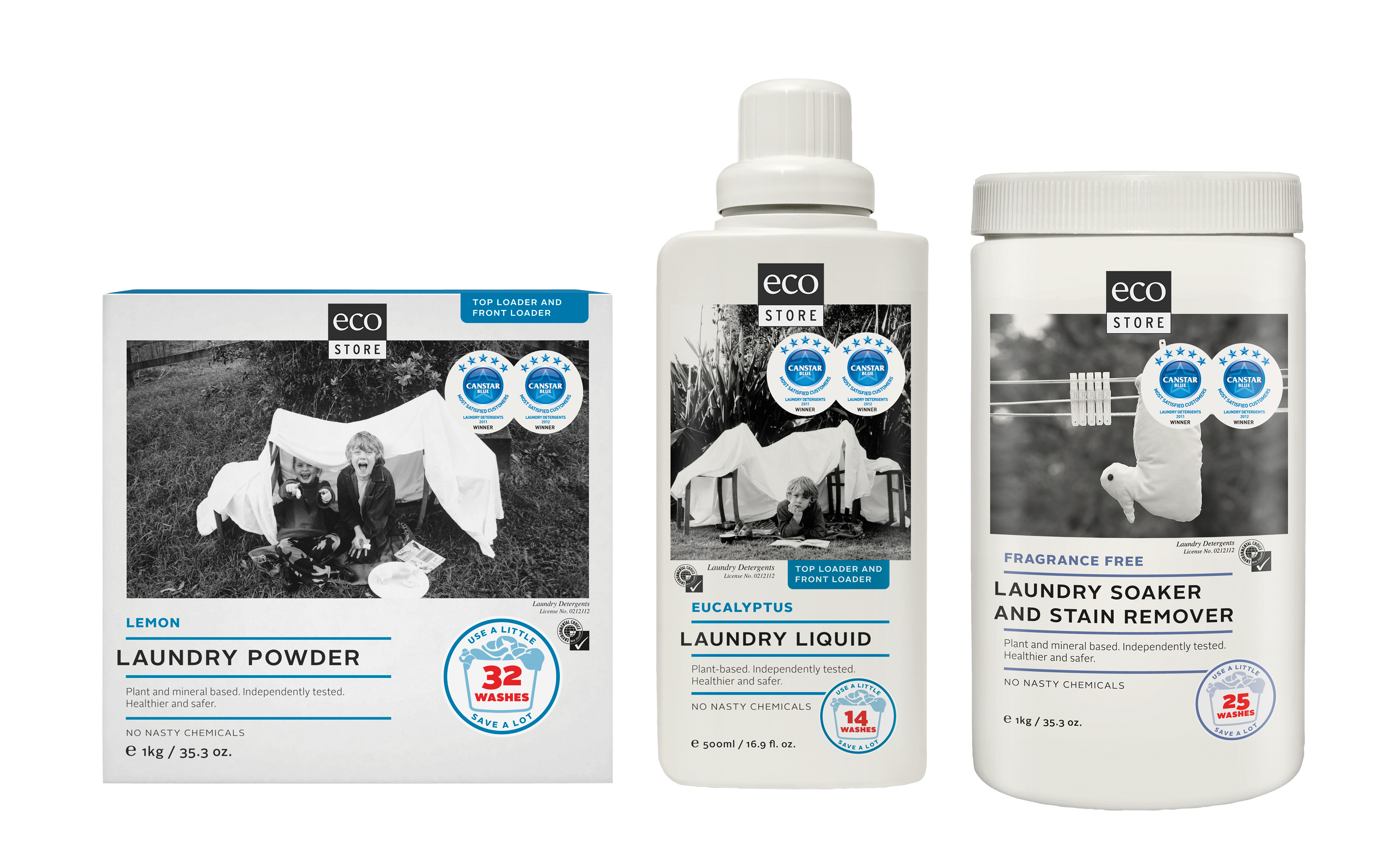 Survey shows kiwis love ecostore laundry detergents