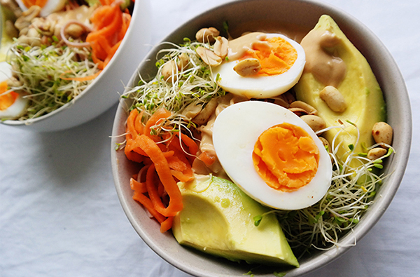 Try this peanut noodle salad for a healthy lunch