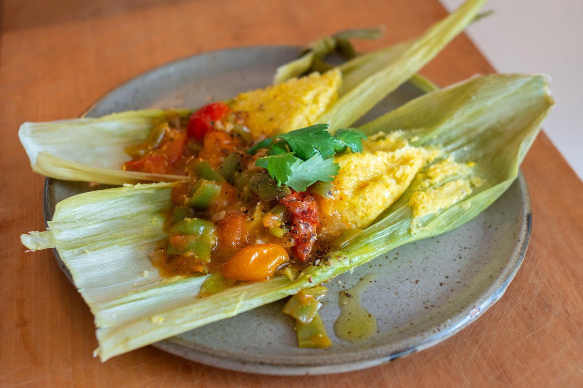 Fresh Corn Tamales